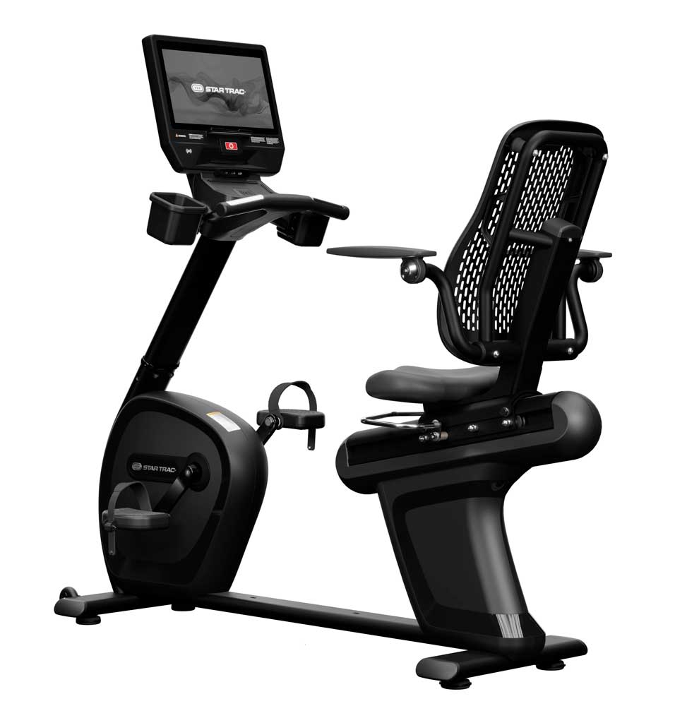 Заказать горизонтальный велотренажер STAR TRAC 8 SERIES RECUMBENT BIKE, консоль 16"