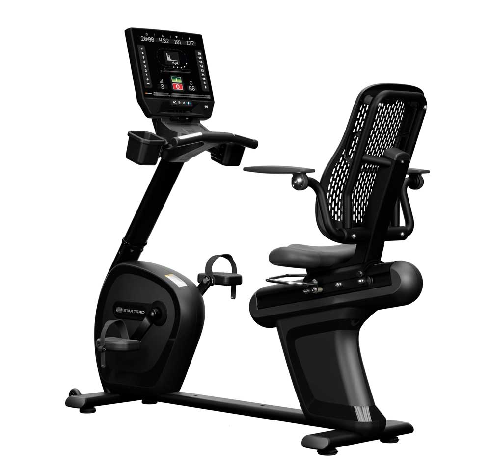 Заказать горизонтальный велотренажер STAR TRAC 8 SERIES RECUMBENT BIKE, консоль LED