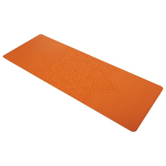 Заказать Коврик для йоги INEX PU Yoga Mat laser pattern, оранжевый