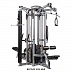 Заказать Комплекс на 4 станции HOIST CMJ-6000-1 - фото №2