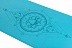 Заказать Коврик для йоги INEX PU Yoga Mat laser pattern, бирюзовый - фото №2