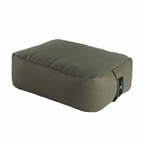 HUGGER MUGGER Zen Meditation Cushion Solids, оливковый