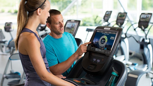 Precor P82 Console