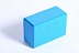 Заказать Блок для йоги INEX EVA Yoga Block laser Logo, синий, 4" - фото №2
