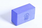 Заказать Блок для йоги INEX EVA Yoga Block laser Logo, фиолетовый, 4"