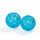 Franklin Method Small Blue Textured Ball Set, пара, 8 см